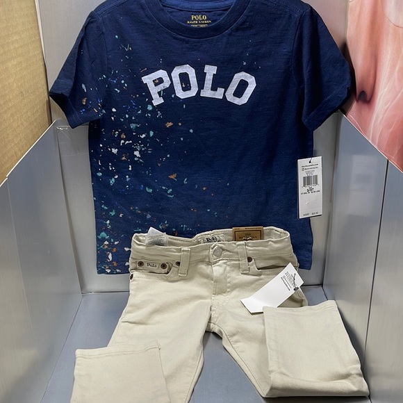 Polo Ralph Lauren Other - Brand new Polo Ralph Lauren Boys combo 3T Jeans and T-shirt